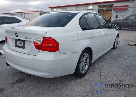 2008 BMW 328I z USA, uszkodzony, nr VIN WBAVA33578P142163